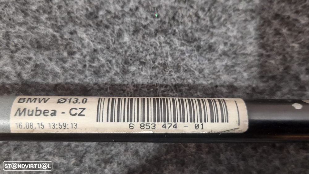 BARRA ESTABILIZADORA TRASEIRA TRÁS ANTIROLL BAR SWAY 685347401 6853474 BMW SERIE 3 F31 TOURING CARRINHA 320D 163CV B47D20A F30 SERIE 1 F20 F21 - 5