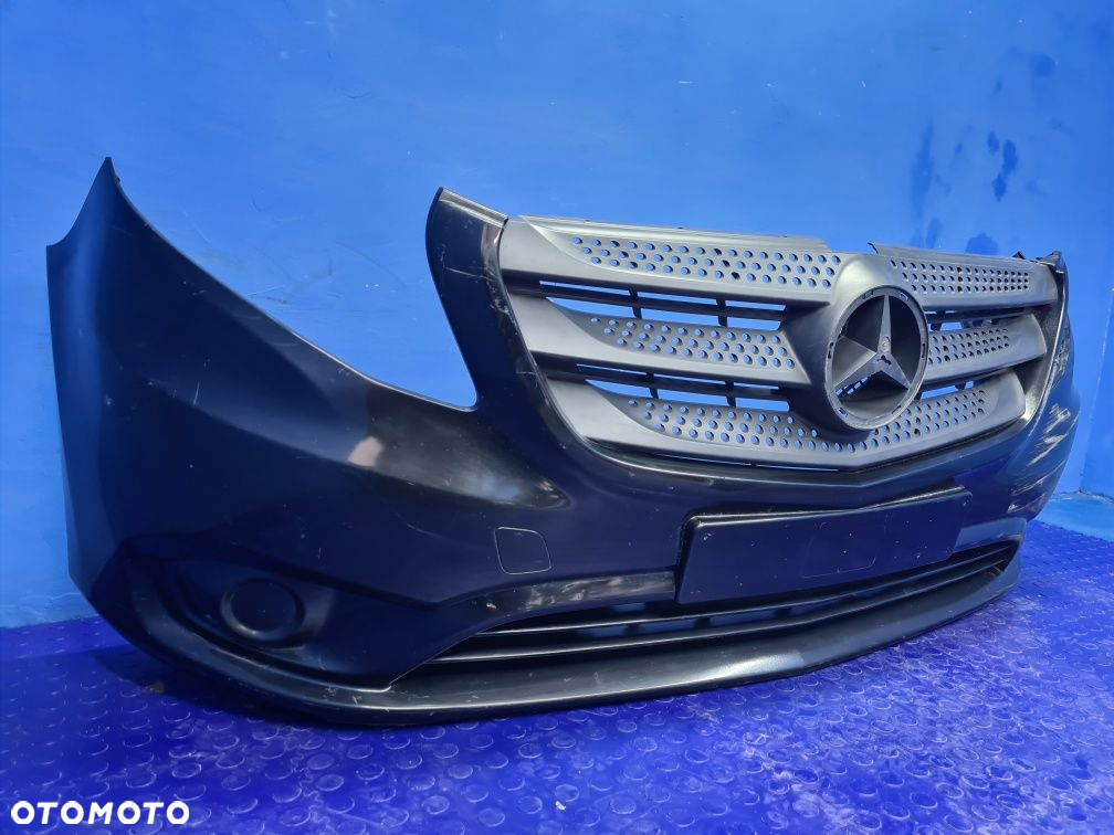 ZDERZAK przedni grill kratki MERCEDES VITO W447 przód oryginał - 5