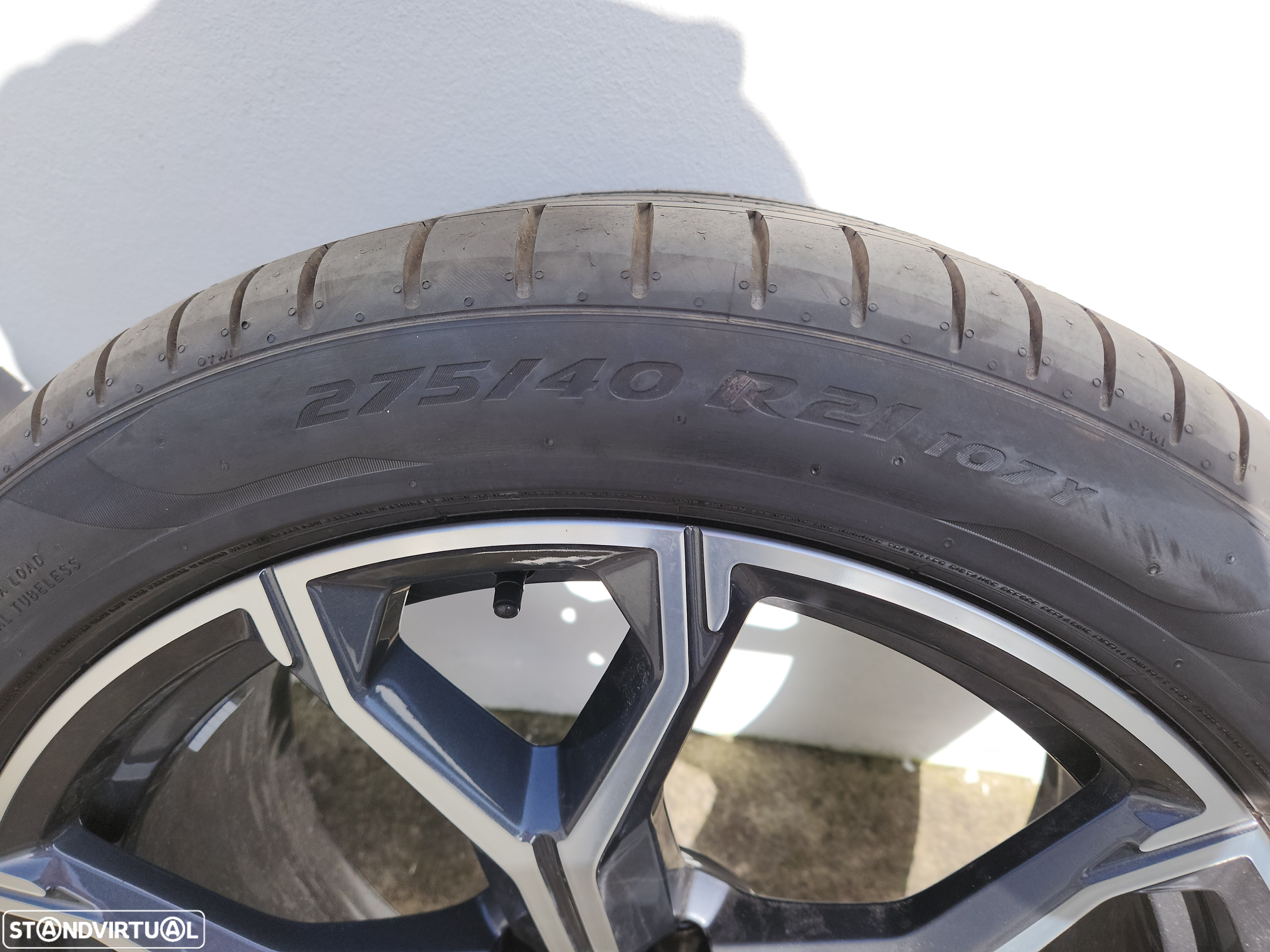 Jantes 21 BMW M Originais com pneus runflat 0 km BMW X5 G05 lci e pre lci 2018 a 2024 - 3