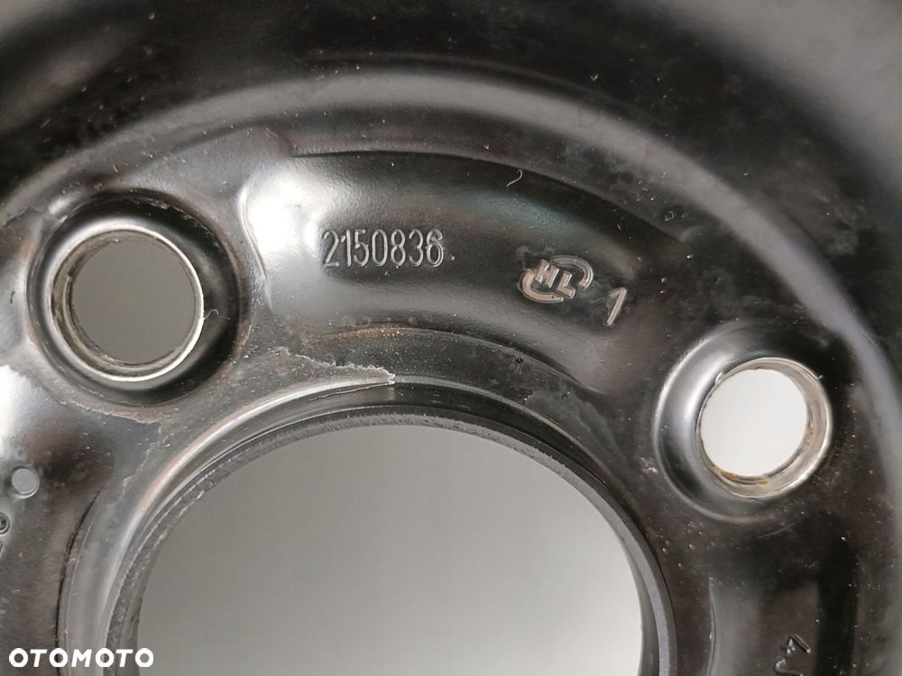 KOŁO DOJAZDOWE 125/80 R15 98AB-NA 2150836 4x108 Ford Fiesta Mk5 Mk6 - 4