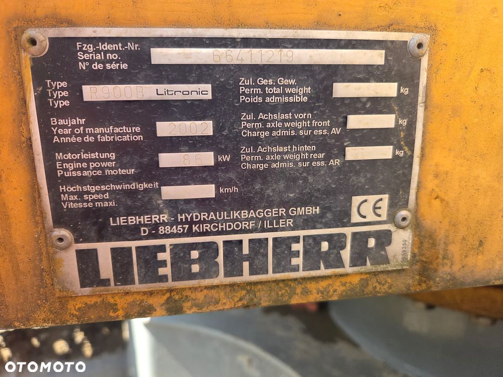 Liebherr 900 B litronik - 2