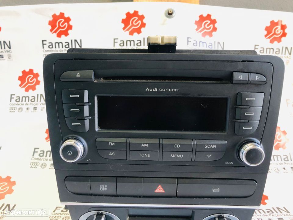 Rádio Audi Concert - AUDI A3 8P FACELIFT 2010 - 1