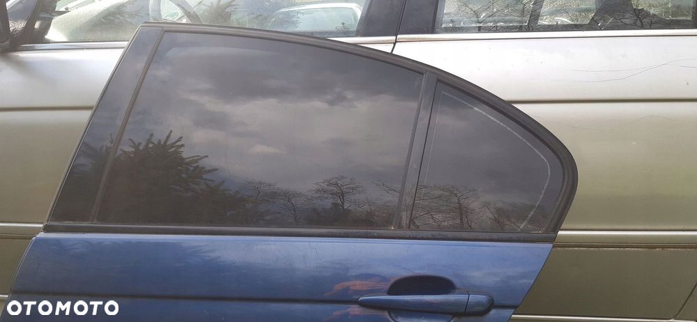 BMW E46 SEDAN DRZWI LEWY TYŁ LEWE TYLNE - 12