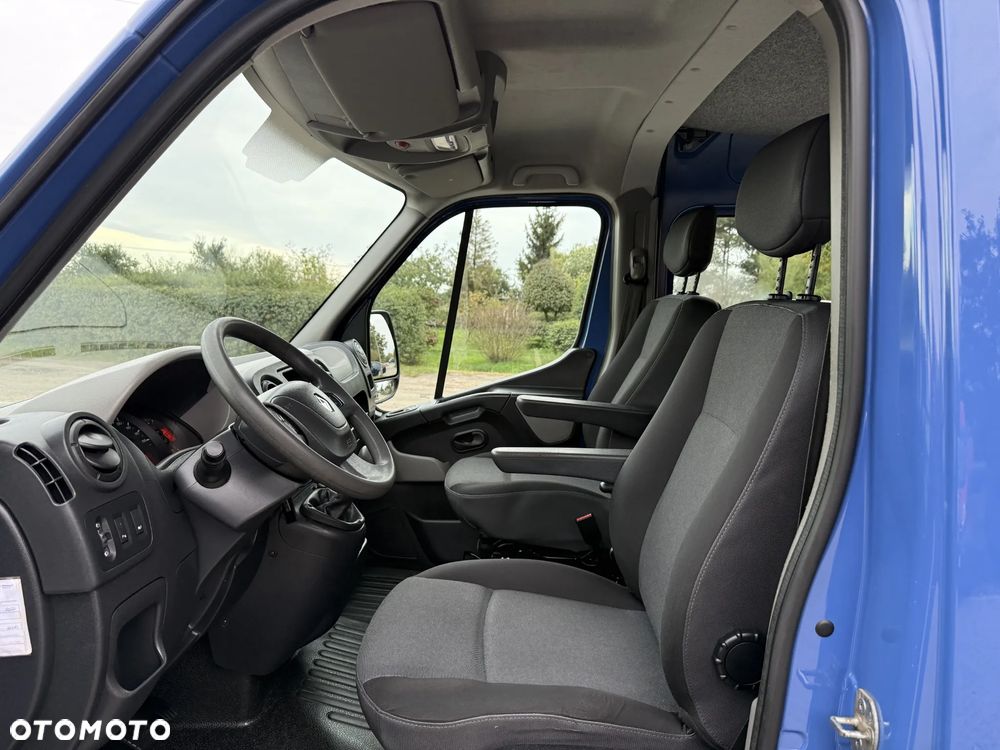 Renault Master MAX Długi Max Wyoski L3H3 2.3 Diesel Brygadówka Faktura VAT 23% 5 Osobowy Klimatyzacja Tempomat - 27