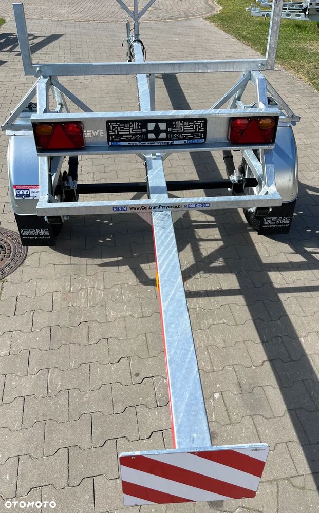 GEWE Przyczepa dłużyca kłonicowa GEWE typ P0750 8 m DMC: 750 kg - 7