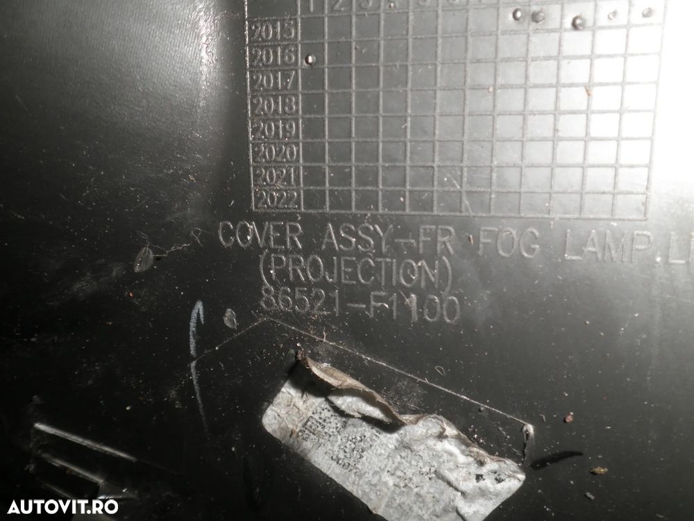 Grila proiector ceata stanga / dreapta Kia Sportage 4 2017 86521-F1100 86528-F1000 - 3