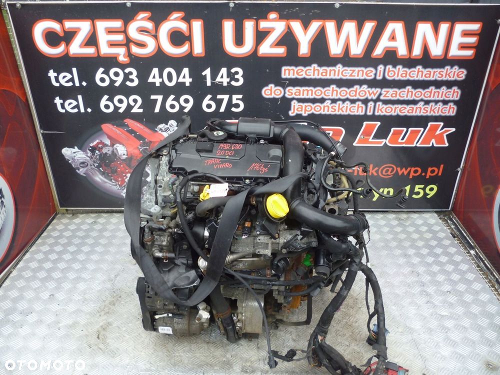 SILNIK KOMPLETNY TRAFIC VIVARO PRIMASTAR 2.0 DCI M9R630 EURO5 176 TYS - 1