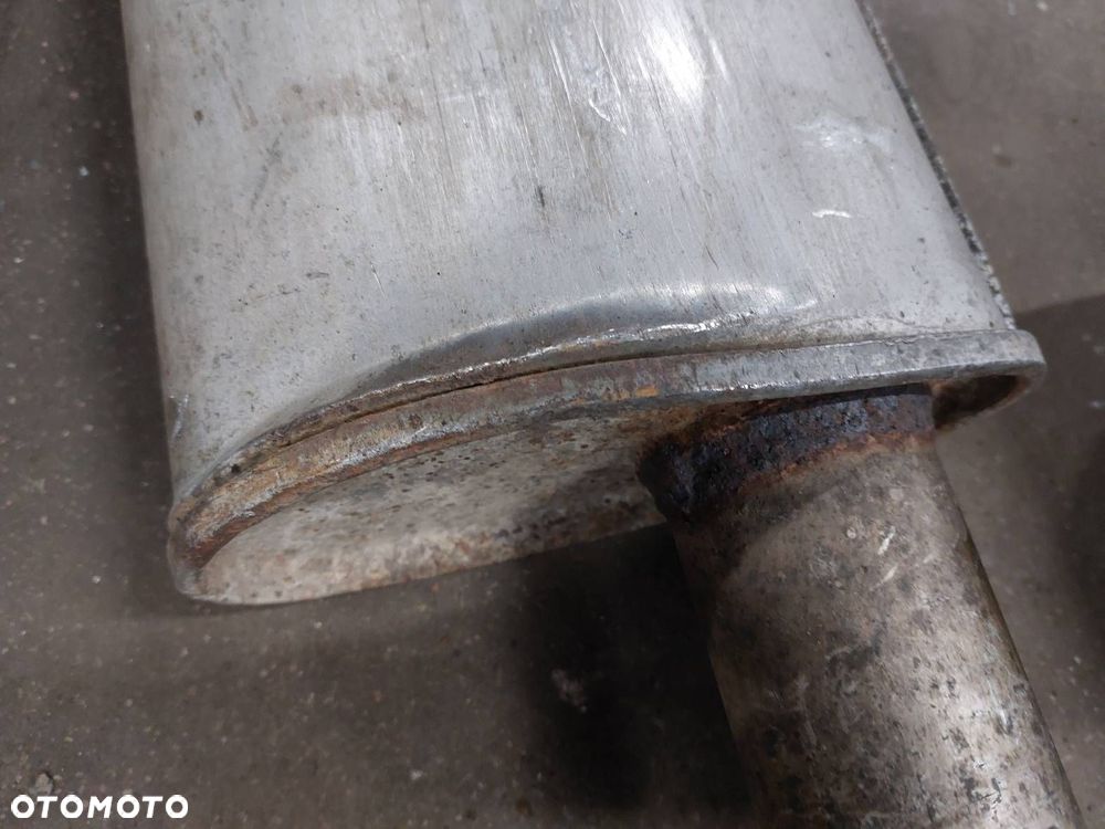 TŁUMIK WYDECH ŚRODKOWY + KOŃCOWY PEUGEOT 406 I 2.1 TD - 4