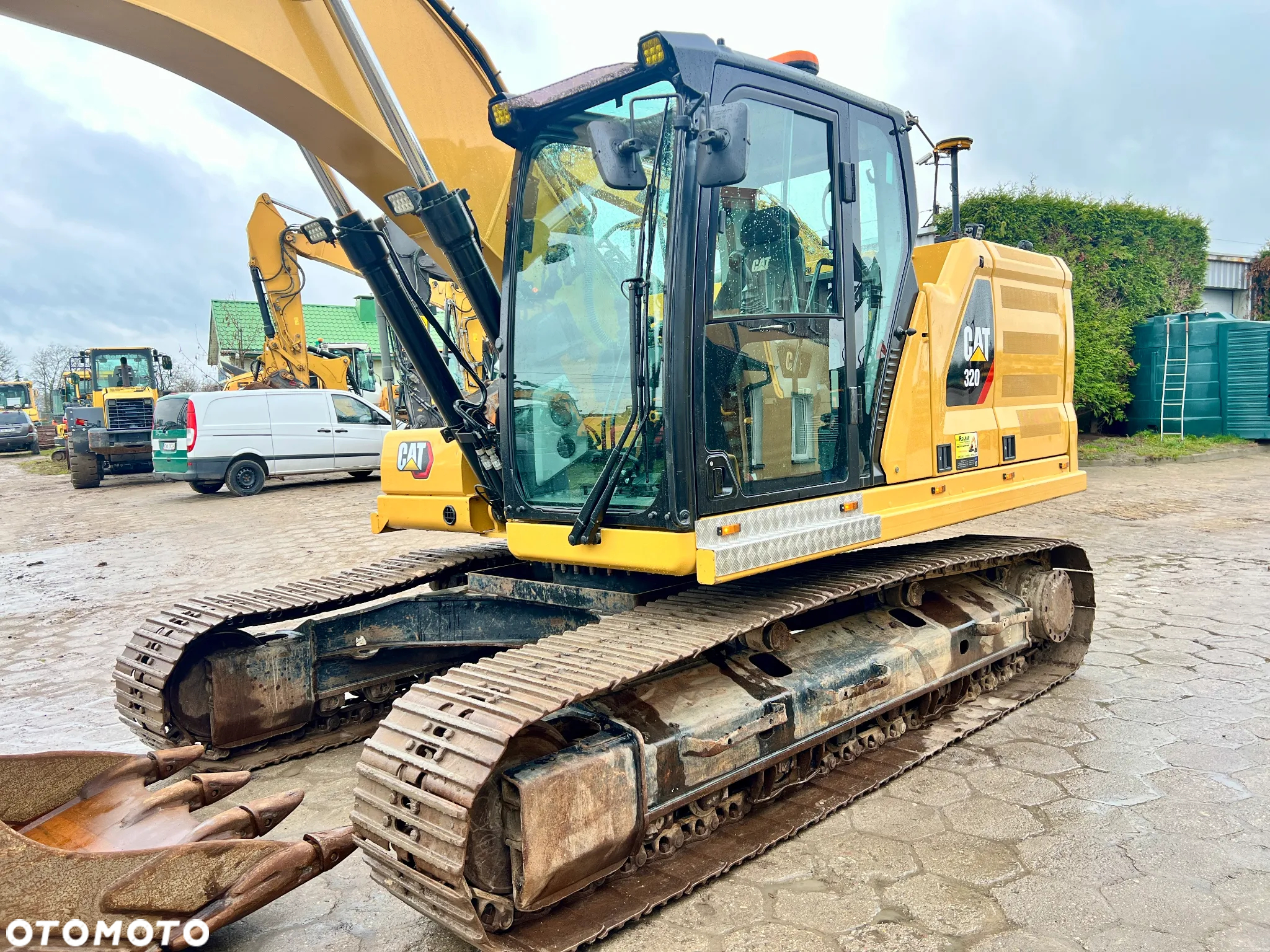 Caterpillar CAT 320 07A 5600h centralne smarowanie + webasto + kamera 360 + PÓŁAUTOMATYCZNY system Trimble 3D - sama kopie - 8