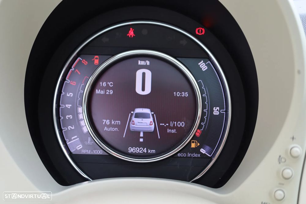 Fiat 500 1.2 8V S&S Lounge - 10