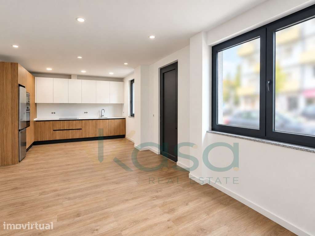 T2 totalmente remodelado e equipado no Lavradio | 83 m² | 265.500 € - Grande imagem: 2/17