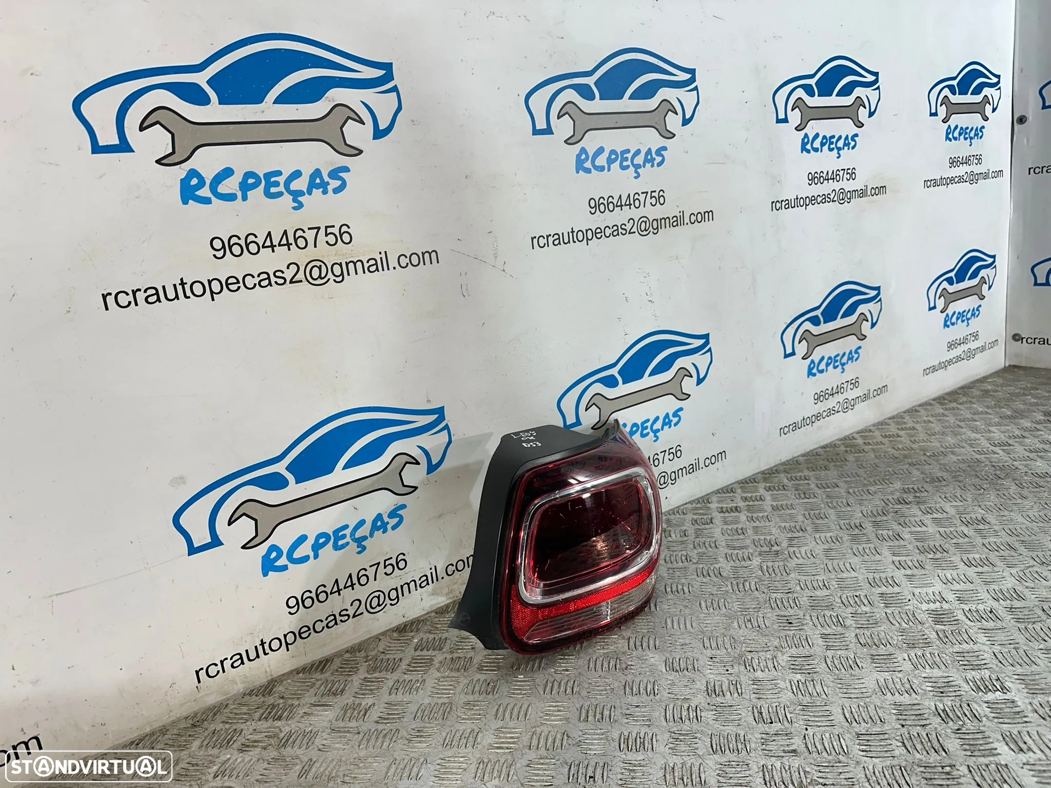 .Farolim traseiro Tras Direito Esquerdo PSA Citroen DS DS3 2009 - 2016 - 11