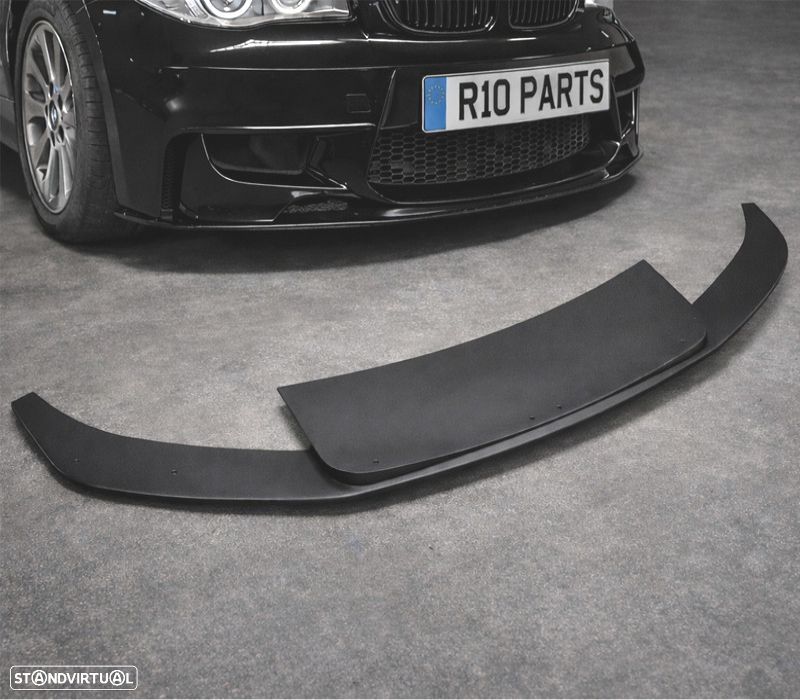 SPOILER LIP FRONTAL BMW E87 E82 E81 E88 04-13 LOOK 1M - 3