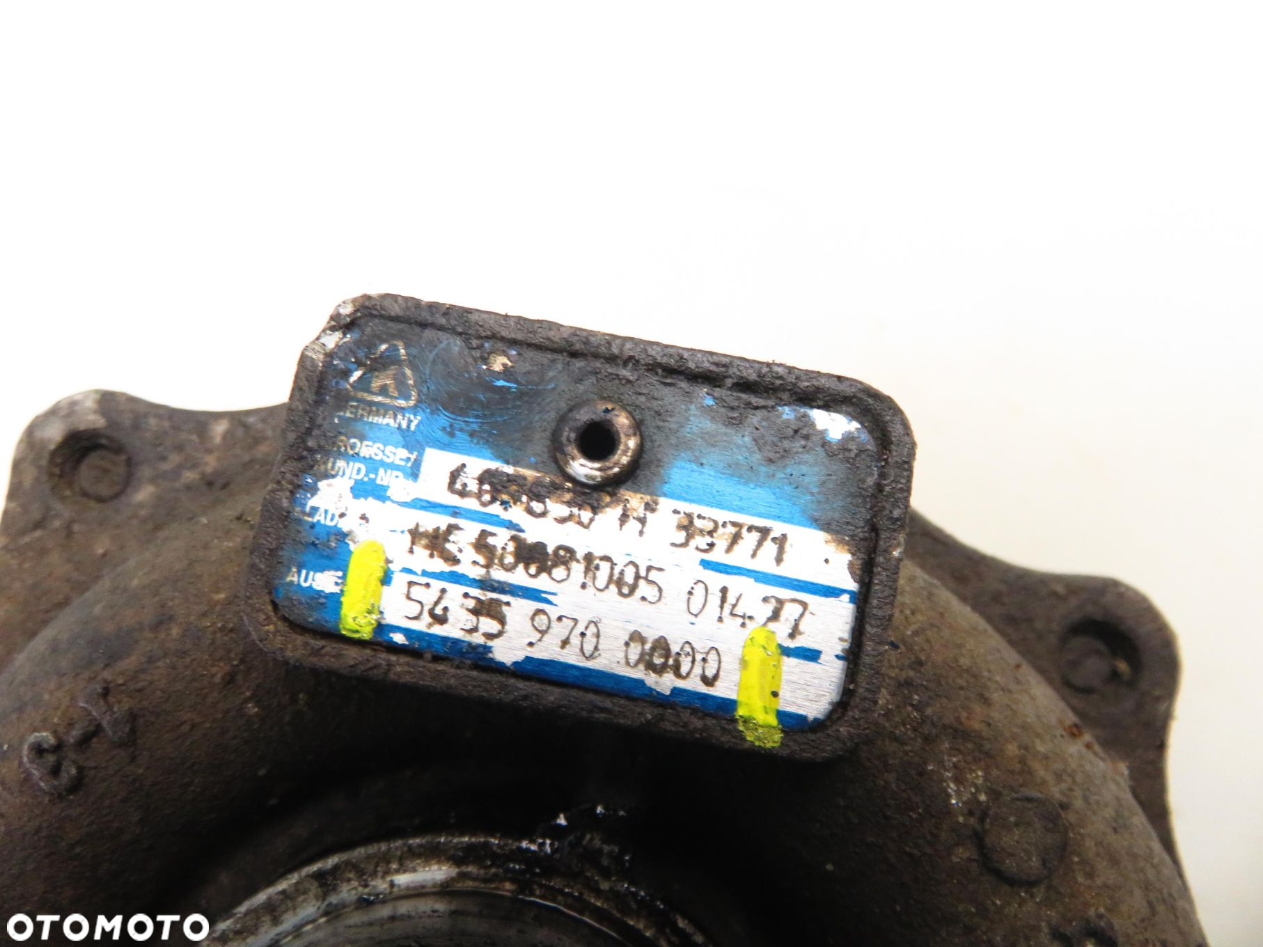 TURBOSPRĘŻARKA RENAULT CLIO II 1.5 dCi 5435970000 K9K 704 - 8