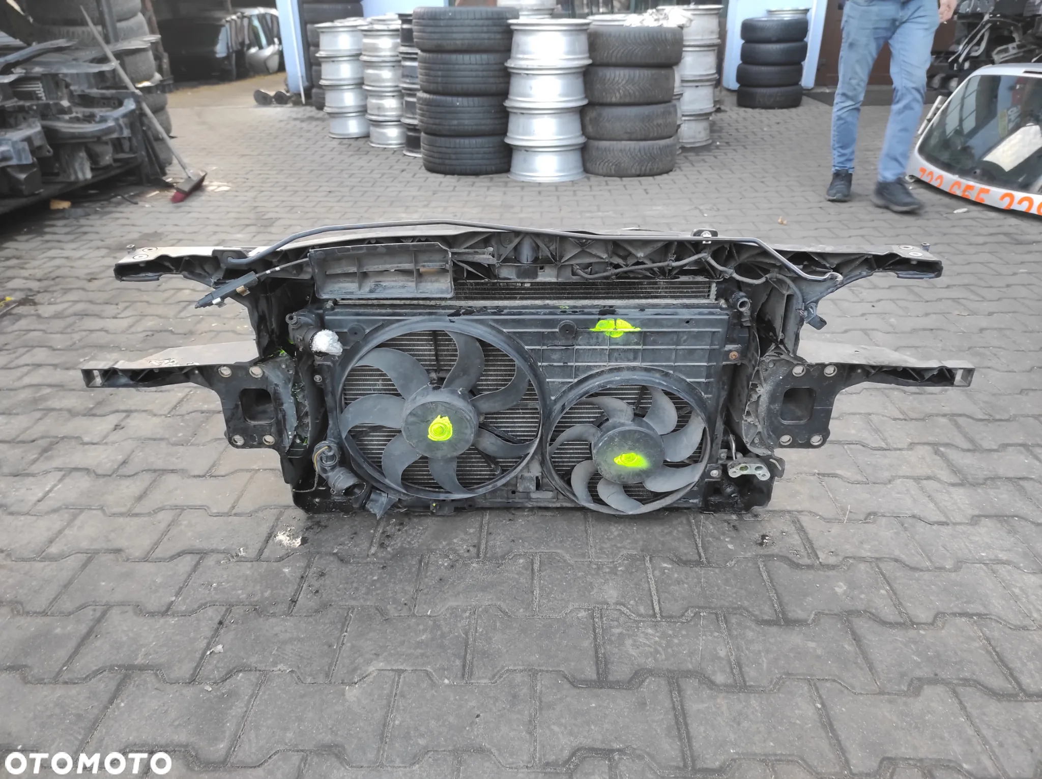 SEAT LEON II 2 1P0 1.4 TSI CAX INTERCOOLER WODNY  PAS PRZEDNI WZMOCNIENIE CZOŁOWE CZOŁÓWKA KOMPLET WIATRAKI WYSYŁKA !! - 2