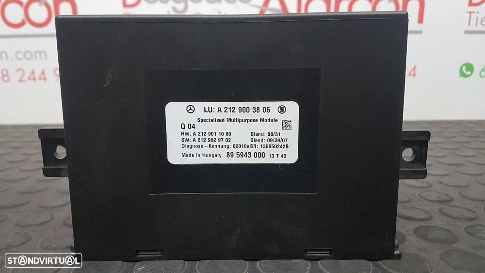 MÓDULO ELETRÓNICO MERCEDES CLASE E (W212) LIM. 220 CDI BLUEEFFICIENCY (212.002) - 4