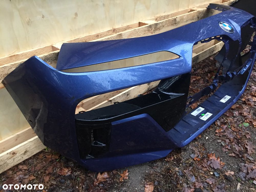 ZDERZAK Przedni - BMW Serii 7 (G70) - M Pakiet - NIEBIESKI 51118081544 - 5