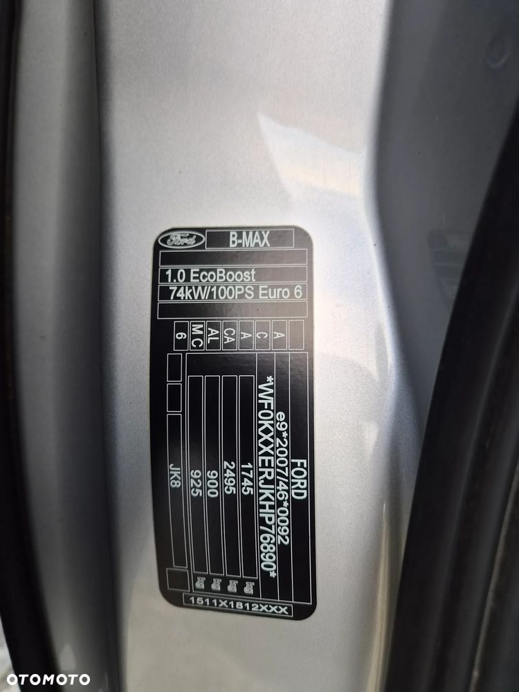 Ford B-MAX 1.0 EcoBoost Titanium EU6 - 17