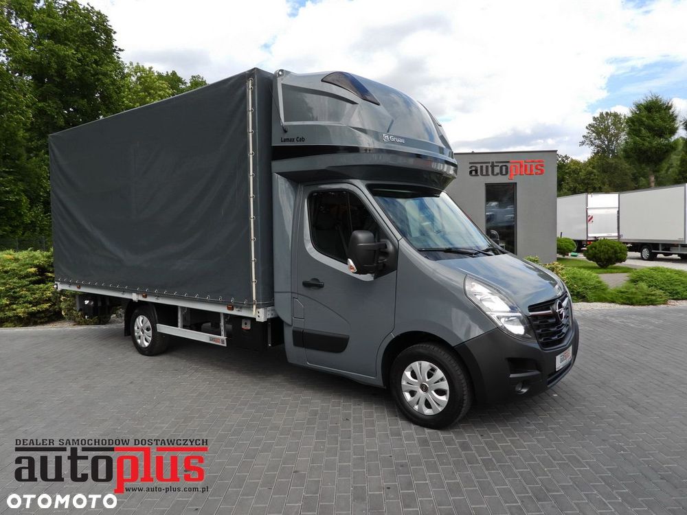 Opel MOVANO PLANDEKA 10 PALET WEBASTO TEMPOMAT LEDY PNEUMATYKA KLIMATYZACJA  165KM - 2