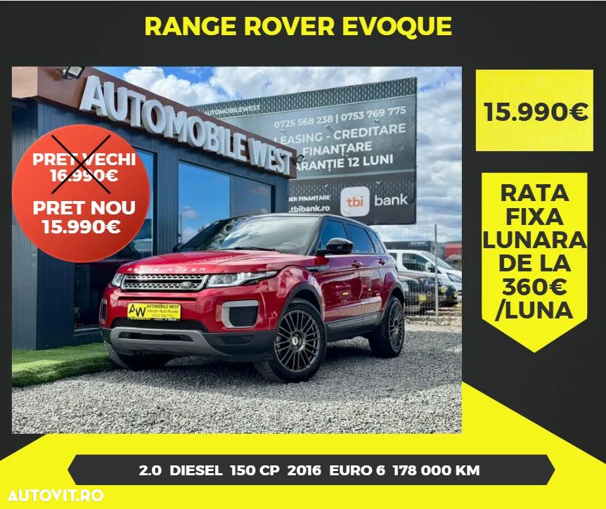 Land Rover Range Rover Evoque 2.0 l TD4 SE Dynamic - 1
