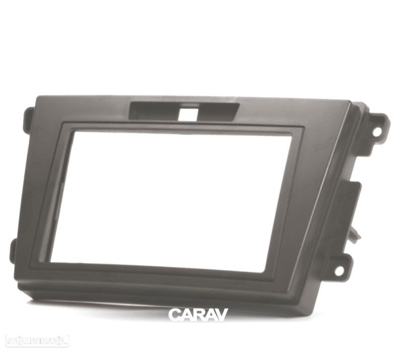 MOLDURA ADAPTADOR PRETO PARA RADIO 2-DIN PARA MAZDA CX-7 06-12 - 1