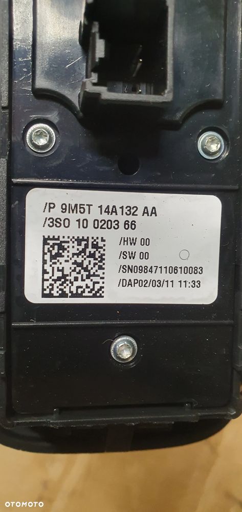 Przełącznik panel sterowania szyb lusterek Ford Kuga MK1 9M5T-14A132-AA - 7