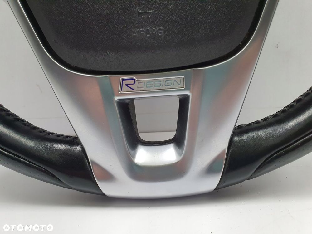 Volvo XC60 S60 II V60 R DESIGN R-Desing KIEROWNICA SKÓRZANA skóra PODUSZKA - 2