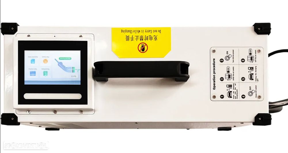 vendo estação de carregamento rápido dc portátil 40kw – profissional (1000v / 100a) – novo - 3