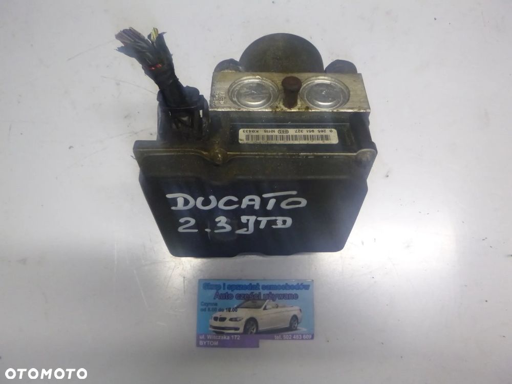 POMPA ABS ESP FIAT DUCATO III 2,3 JTD 2010r.  0265951327  0265230806  51832891 - 1