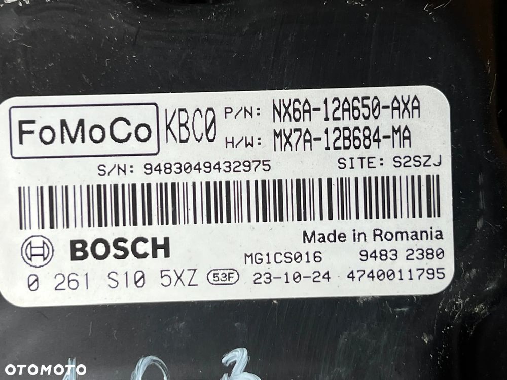 KOMPUTER FORD FOCUS MK4 1.0 ECOBOOST NX6A-12A650-AXA - 3