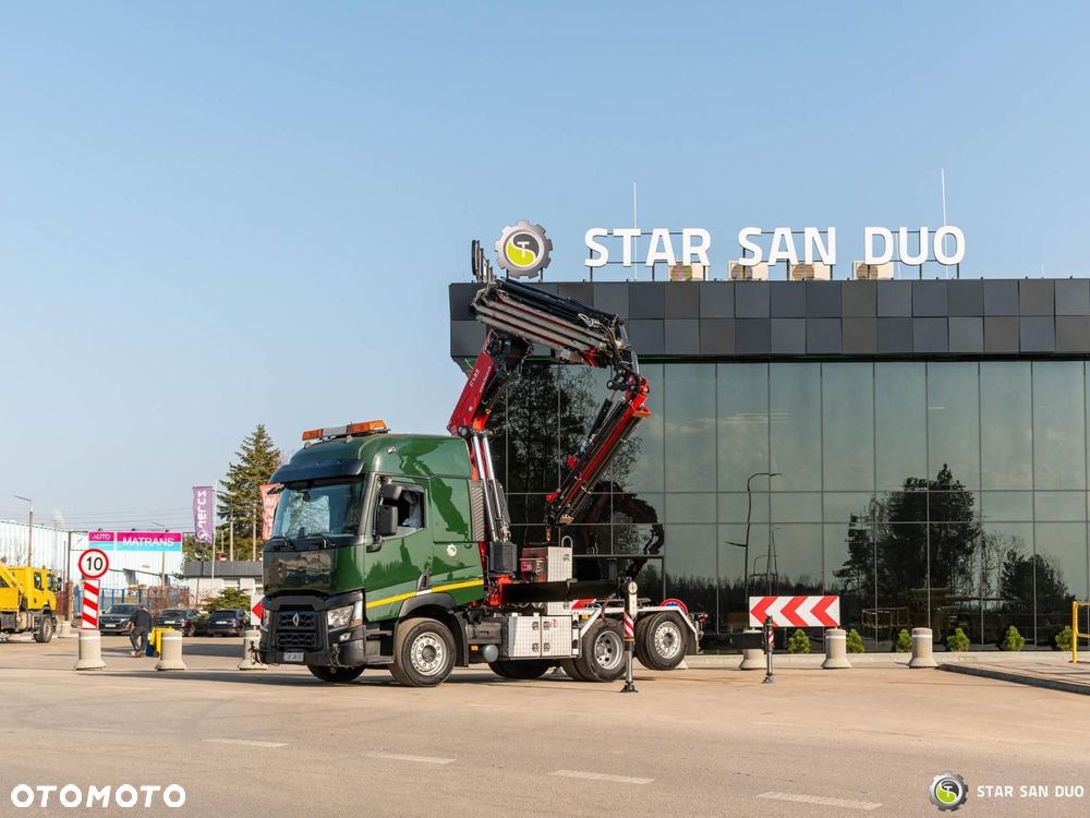 Renault T440 6x2 Fassi F485RA.2.26XE-Dynamic HDS Żuraw Fly Jib Siodło - 11