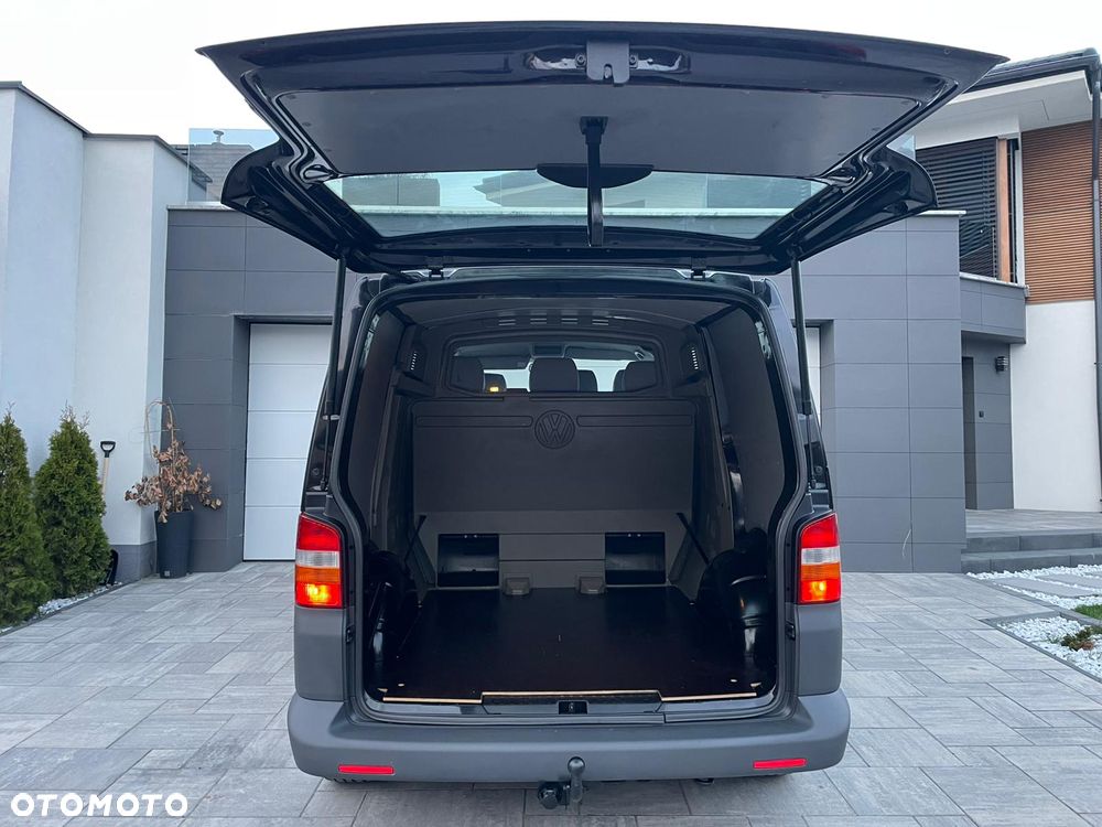 Volkswagen TRANSPORTER T5 1.9TDI Klima Elektryka Tempomat Brygadówka Dubel Kabina 6os Hak Opł - 15