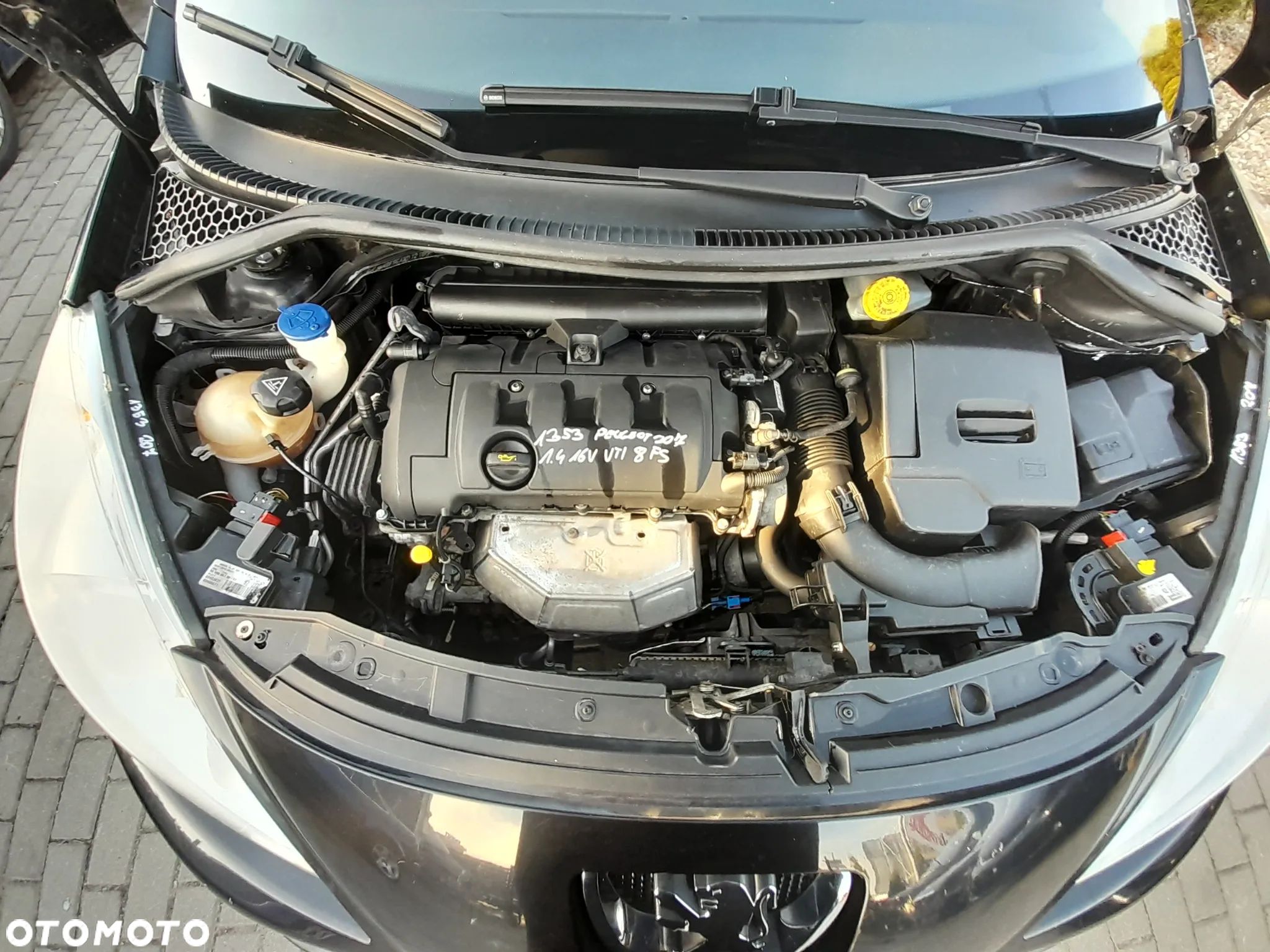 PEUGEOT 207 SILNIK 1.4 16V 95KM BENZYNA OZNACZENIE: PSA8FS 10FGAH  8FS - 1