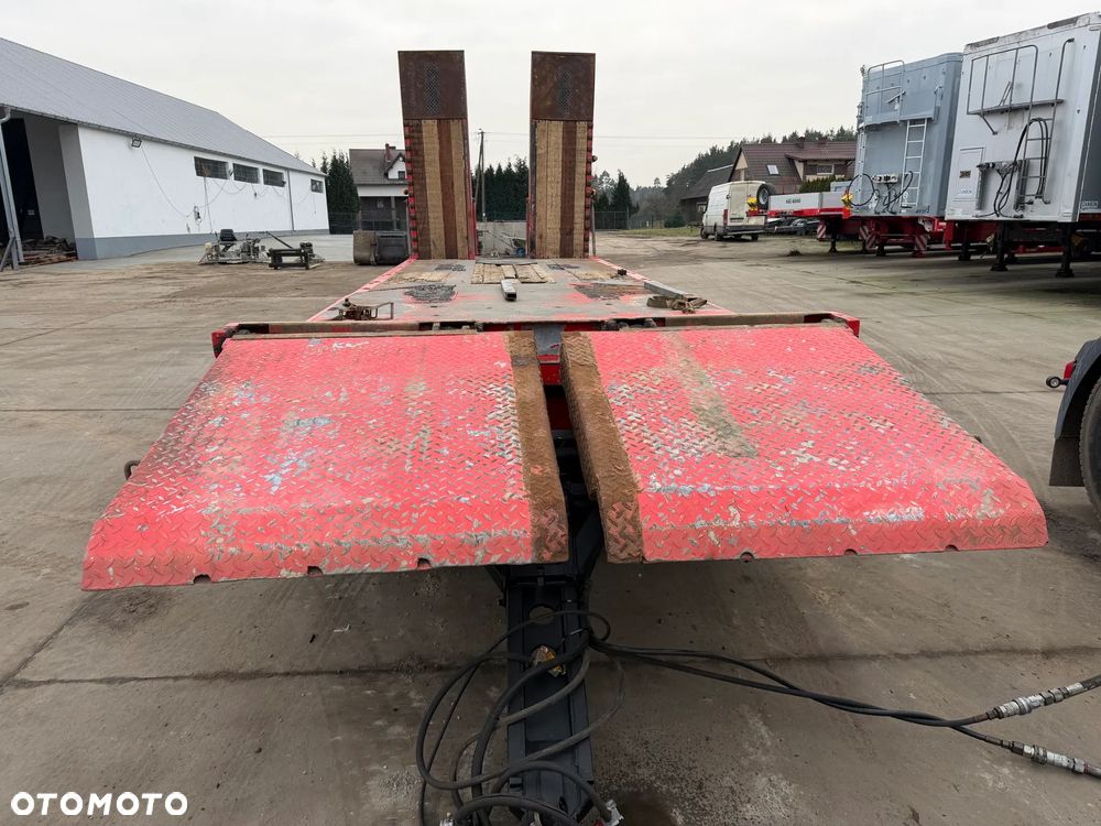 Kel-Berg Przyczepa Niskopodwoziowa 4 osie Najazdy Hydrauliczne 2012 rok - 17