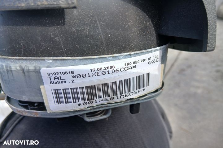 Kit airbag cu plansa de bord 1K1857181 1K4857705AR 1K4857706BA 1K0880 - 7