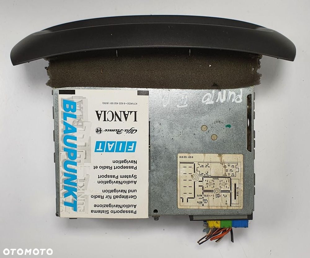 RADIO CD BLAUPUNKT FIAT PUNTO II 7353130200 7641376316 - 4