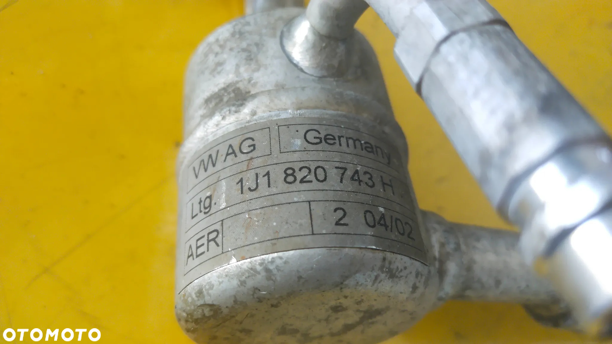 VW 1J1820743H  PRZEWÓD KLIMATYZACJI - 4