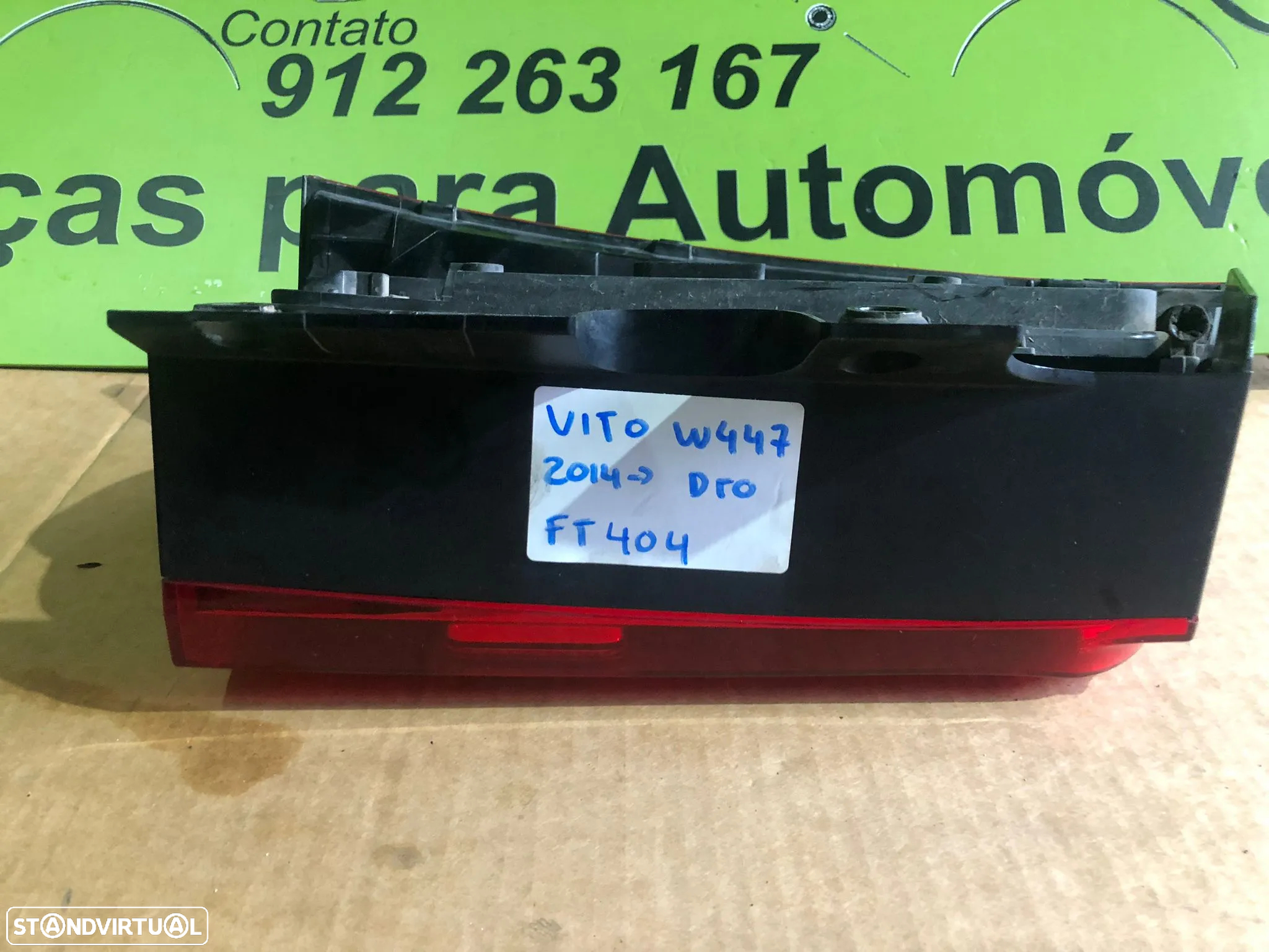 MERCEDES VITO W447 FAROLIM DIRETO - FT404 - 7