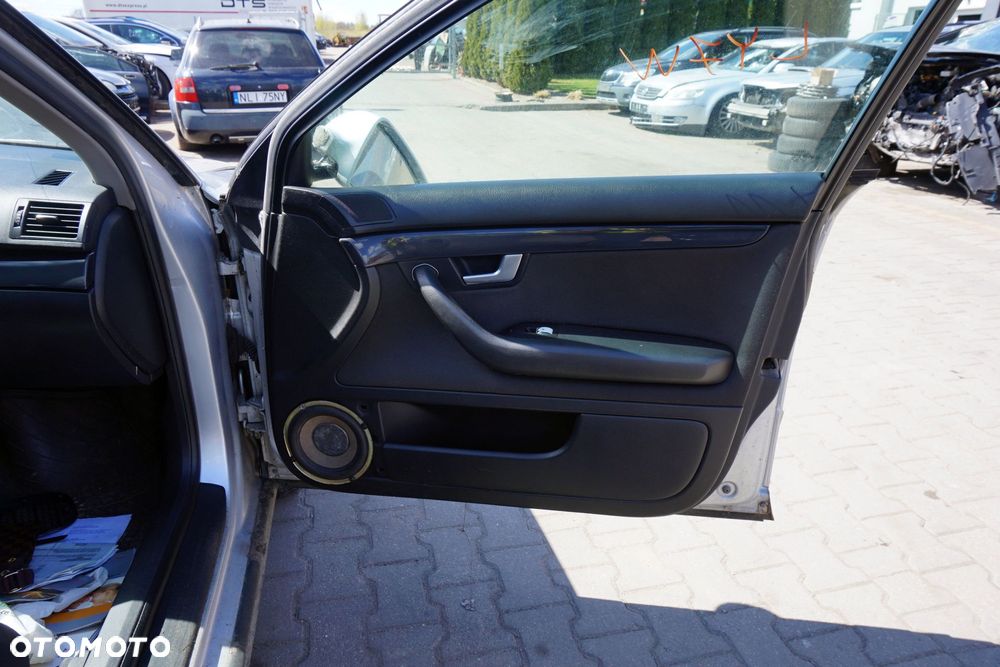 DRZWI PRZEDNIE PRAWE A4 B6 SEDAN LY7W  SREBRNY AUDI 2000-2006 - 9