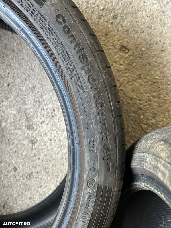 vând 2 anvelope 235/40/20 continental de vară la 6mm - 6