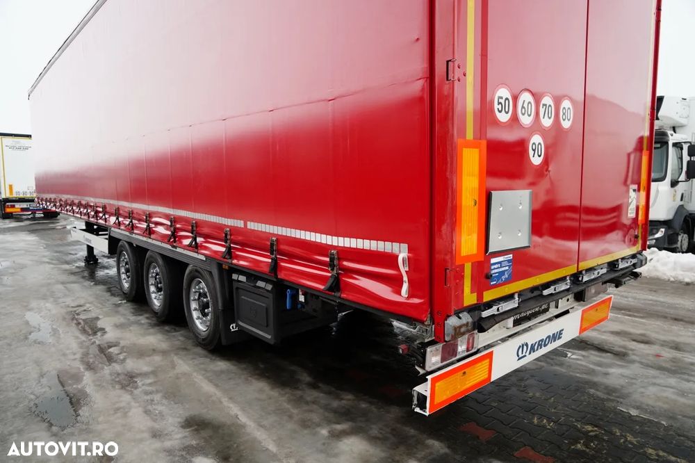 Krone CORTINĂ KRONE / MEGA / PUNȚĂ RIDICATĂ / ACOPERIȘ RIDICAT / PLATFORMĂ JOSĂ / - 11