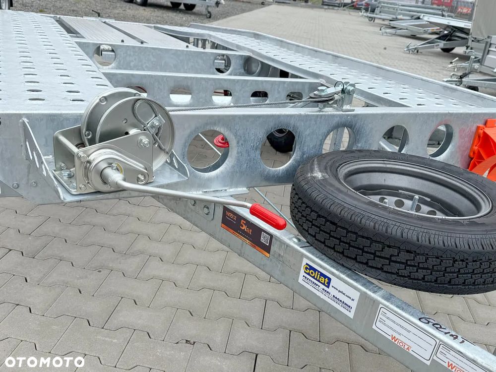 Wiola Laweta samochodowa VIKITRANS waga tylko 540 kg najazdy aluminiowe  NOWA 2025r. - 8