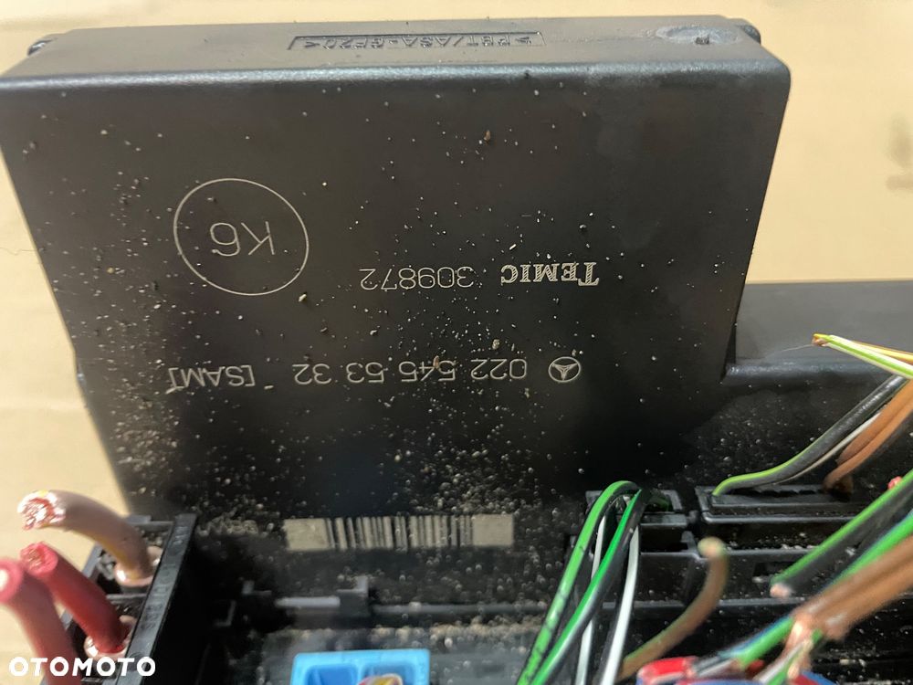 0225455332 moduł sam skrzynka bezpieczników mercedes e w210 - 3