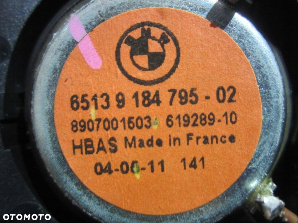 BMW F12 F06 F10 GŁOŚNIK HIFI HARMAN 65139184795 - 5