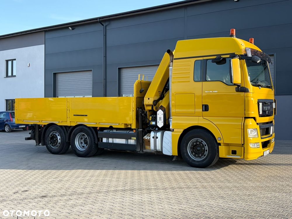 MAN TGX 26.480 PALFINGER 33002 Oś Skrętna Podwieszana Stan Idealny - 9