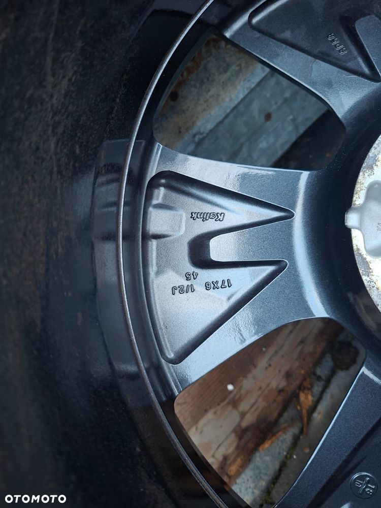 KOLA FELGI ALUMINIOWE NISSAN LEAF I II PULSAR TIIDA R17 6,5j ET45 5X114,3 - 9