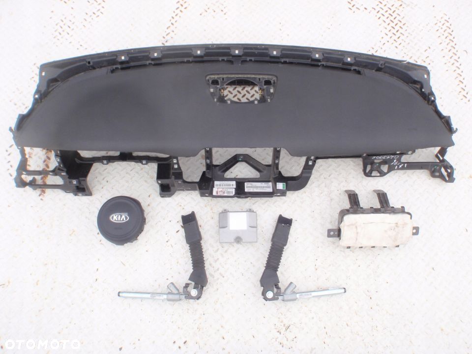 KIA SORENTO IV DESKA KONSOLA PODUSZKI AIRBAG PASY - 3
