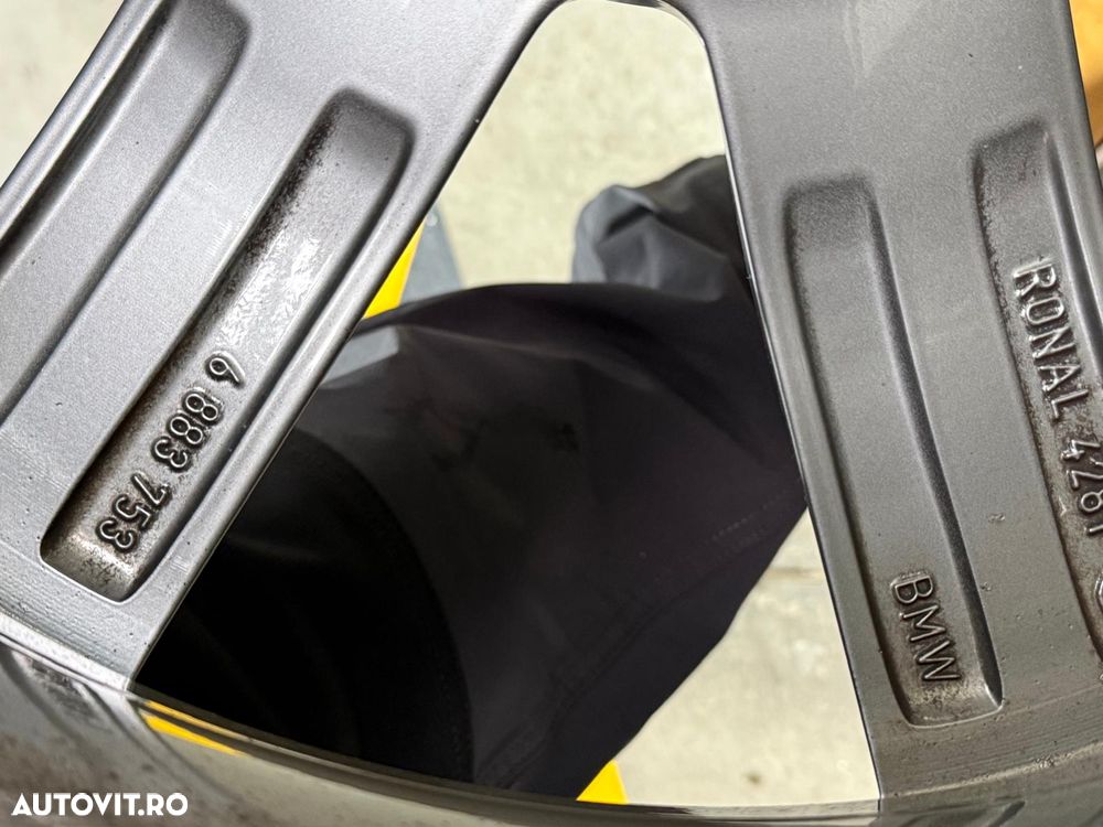 Jante Bmw X5 G5, X6 G6, originale, 20 inch, anvelope iarna Michelin, senzori presiune originali - 12