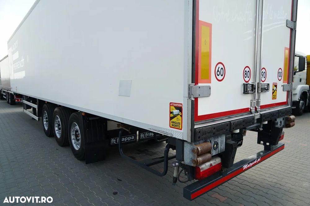 LeciTrailer CAMION FRIGORIFER / TRANSPORT VECTOR 1350 / AXĂ RIDICATĂ / AXE SAF - 11