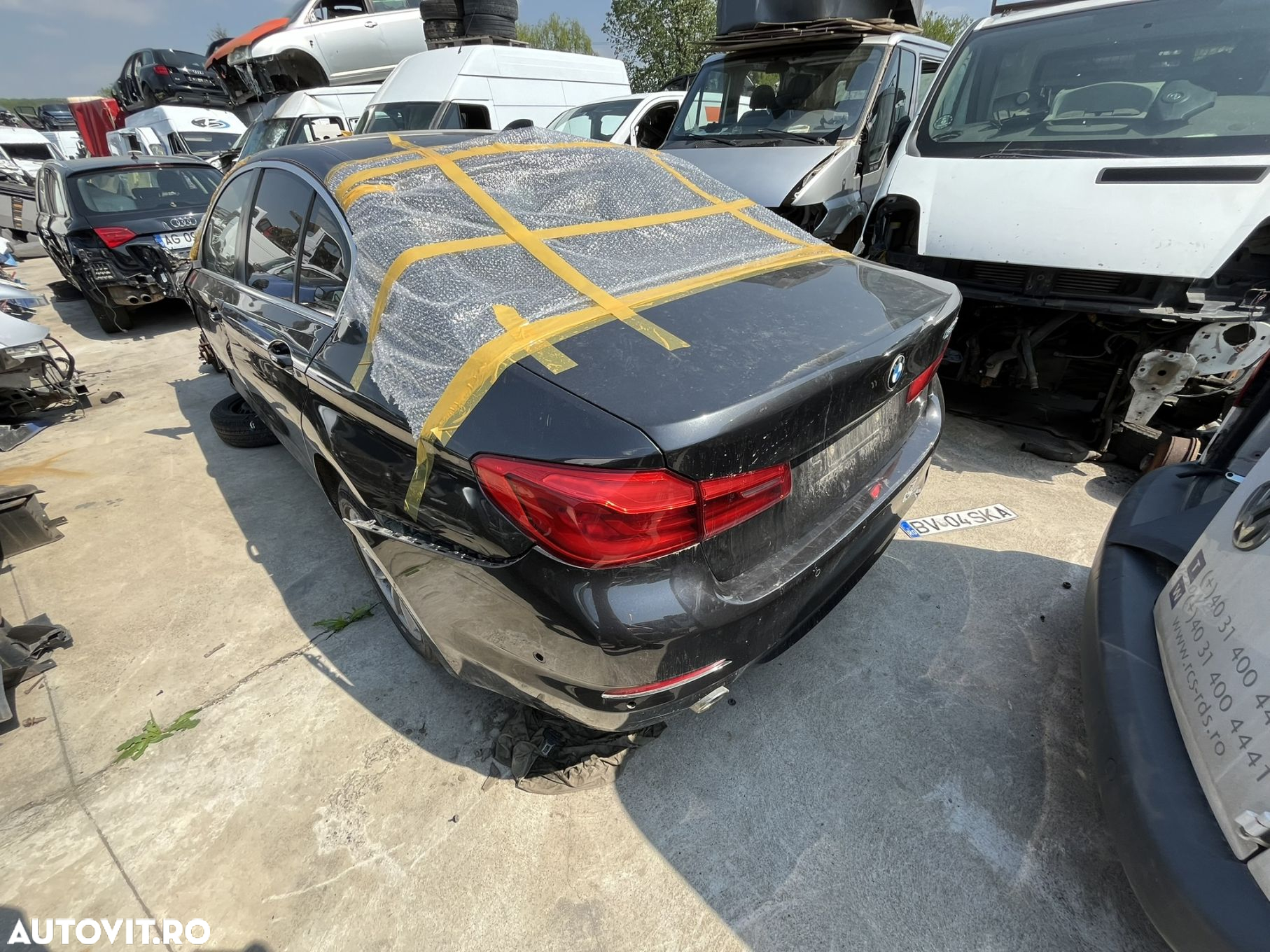 Lampa Stop Spate / Tripla Stanga BMW Seria 5 G30 2018 Berlina Negru - 2